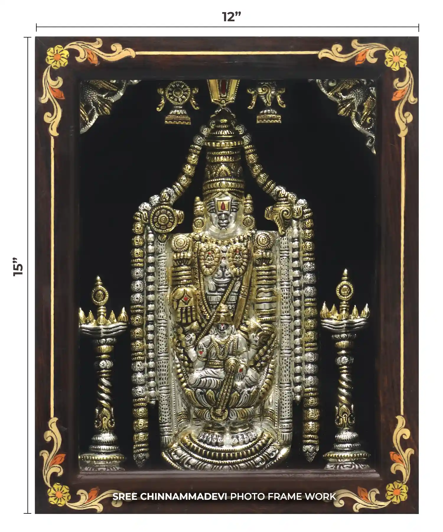 Balaji Lakshmi - Antique _ 12 x 15