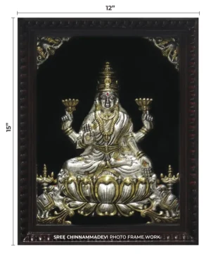 Lotus Lakshmi Antique _ 12 x 15