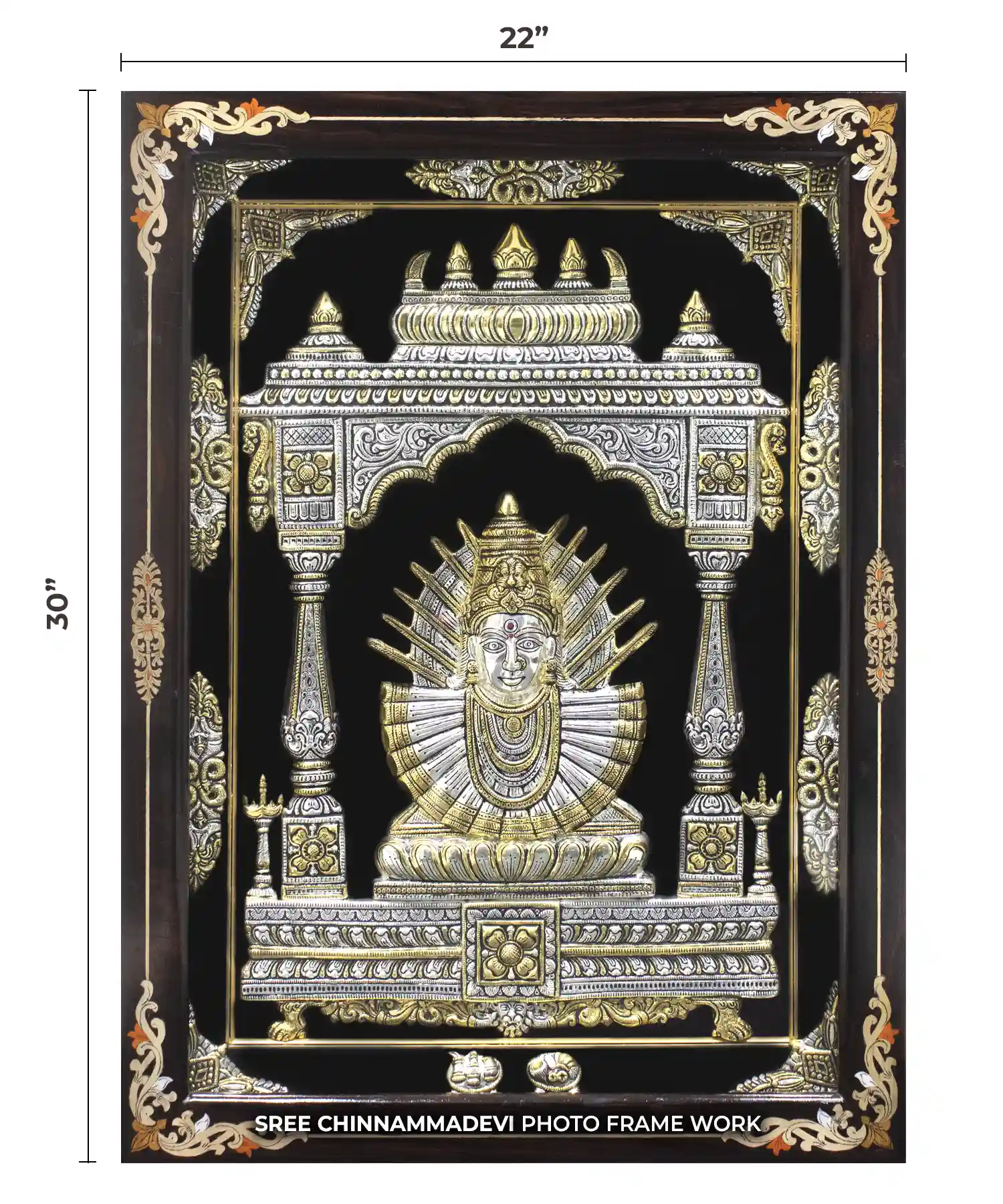 Renuka Yellamma Gold _ 22 x30