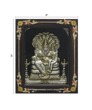 Lakshmi Narashima Antique _ 9 x 11