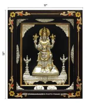 Ranganatha Standing Gold _ 11 x 13